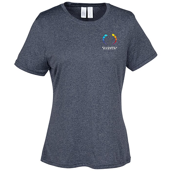 Custom Clique Charge Active Tee - Ladies' - Embroidered