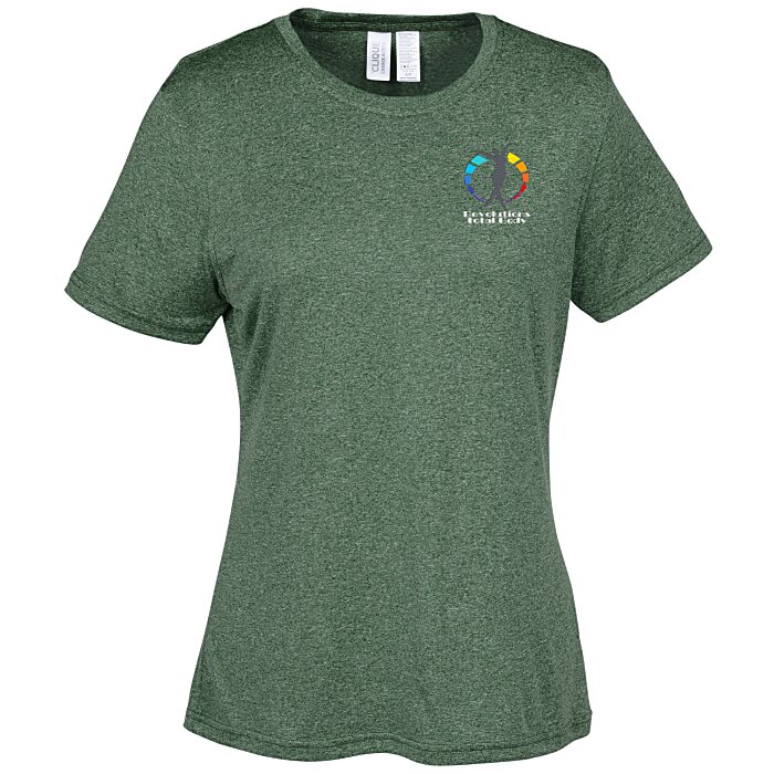 Custom Clique Charge Active Tee - Ladies' - Embroidered