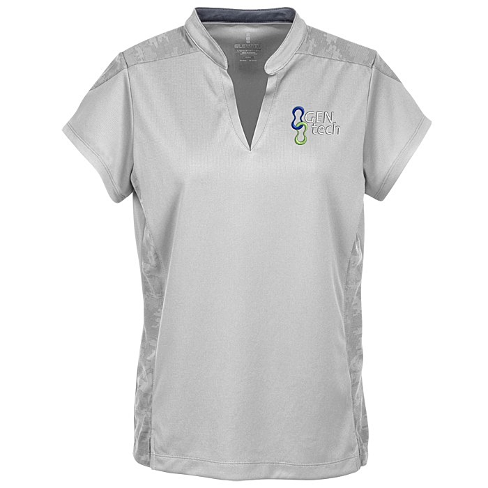 Custom Piedmont Performance Contrast Polo - Ladies'