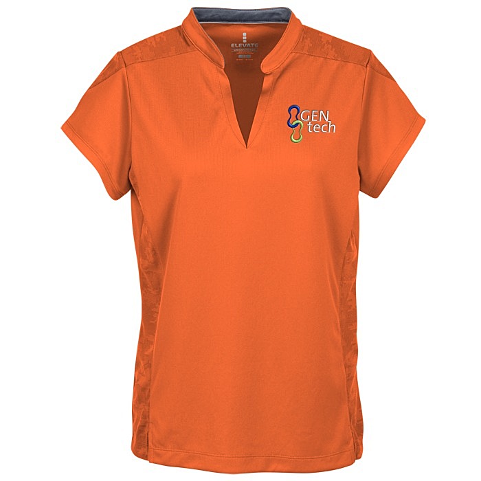 Custom Piedmont Performance Contrast Polo - Ladies'