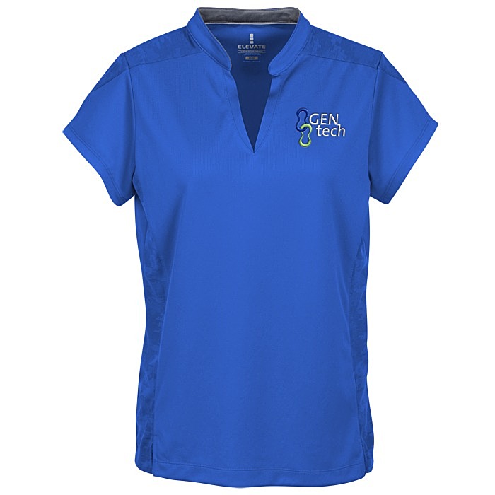 Custom Piedmont Performance Contrast Polo - Ladies'