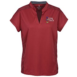 Custom Piedmont Performance Contrast Polo - Ladies'