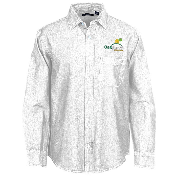 Custom Untucked Denim Shirt - Men's