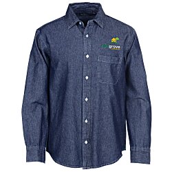 Custom Untucked Denim Shirt - Men's