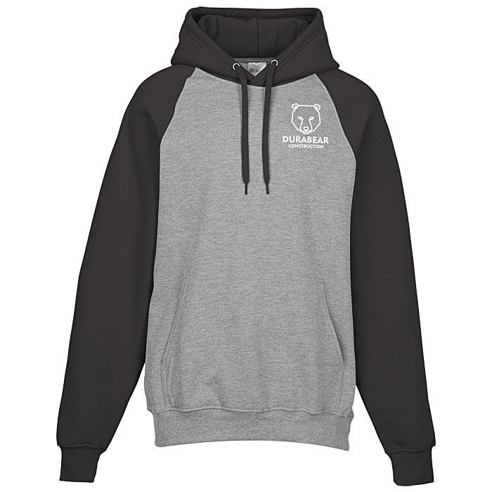 Custom Everyday Fleece Two-Tone Hooded Sweatshirt - Screen