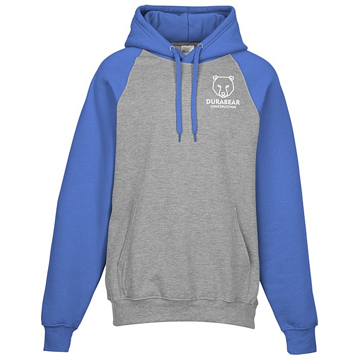 Custom Everyday Fleece Two-Tone Hooded Sweatshirt - Screen