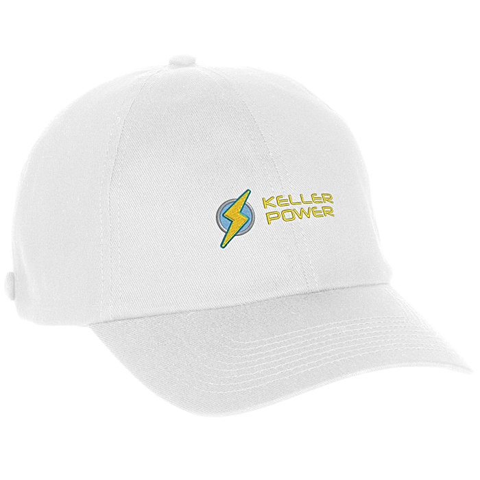 Custom Cotton Twill Low Fit Cap with Face Mask Buttons
