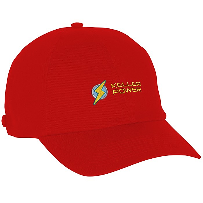 Custom Cotton Twill Low Fit Cap with Face Mask Buttons