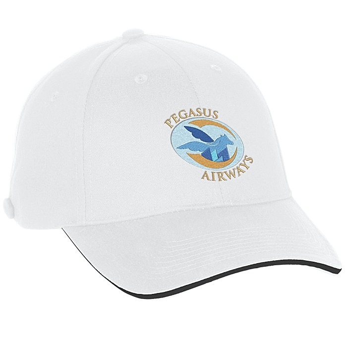 Custom Heavyweight Cotton Twill Cap with Face Mask Buttons