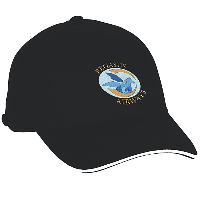 Custom Heavyweight Cotton Twill Cap with Face Mask Buttons