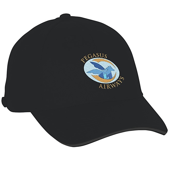 Custom Heavyweight Cotton Twill Cap with Face Mask Buttons