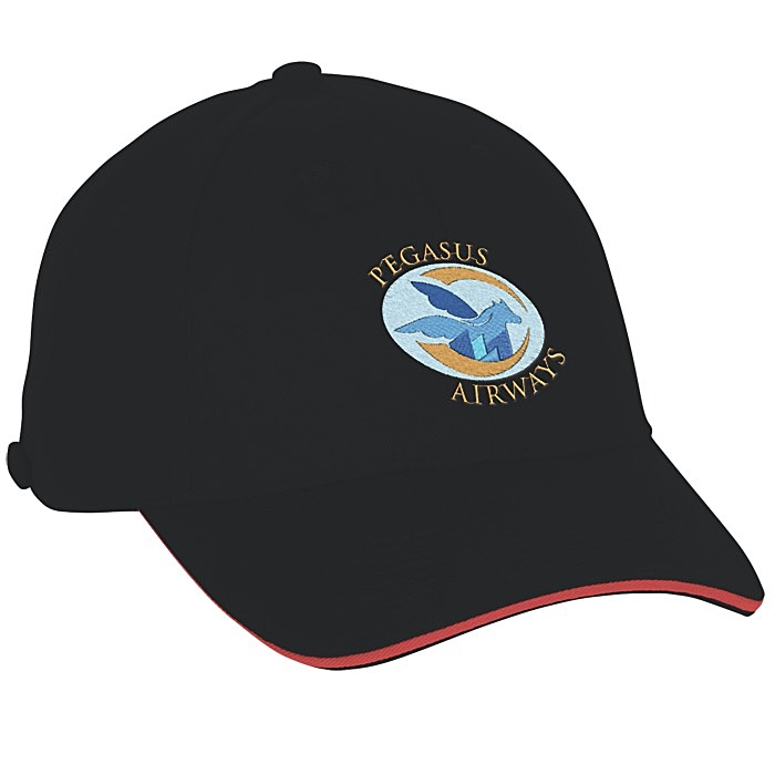 Custom Heavyweight Cotton Twill Cap with Face Mask Buttons