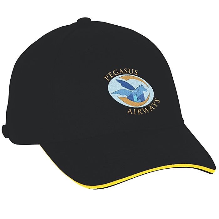 Custom Heavyweight Cotton Twill Cap with Face Mask Buttons