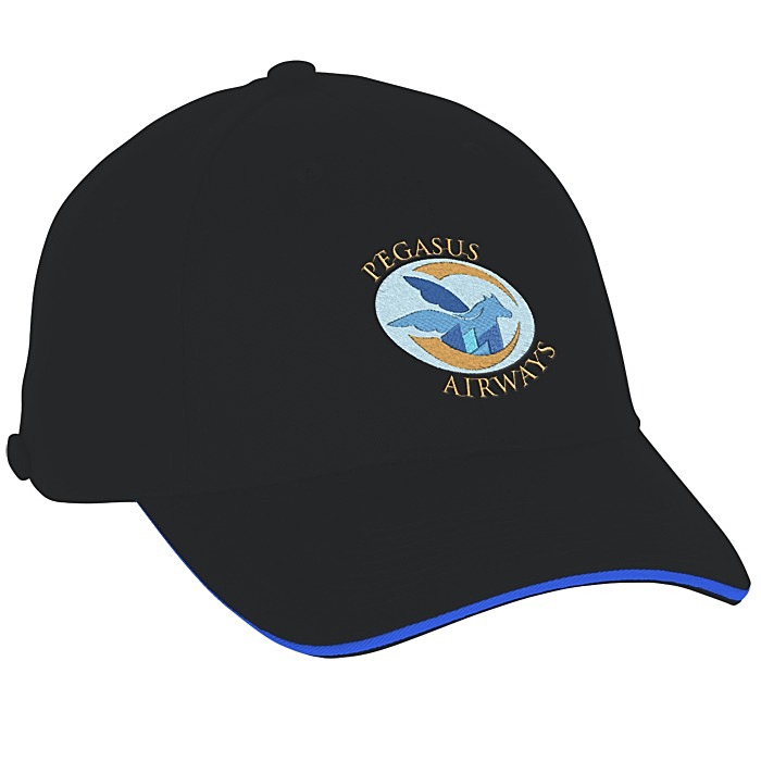 Custom Heavyweight Cotton Twill Cap with Face Mask Buttons