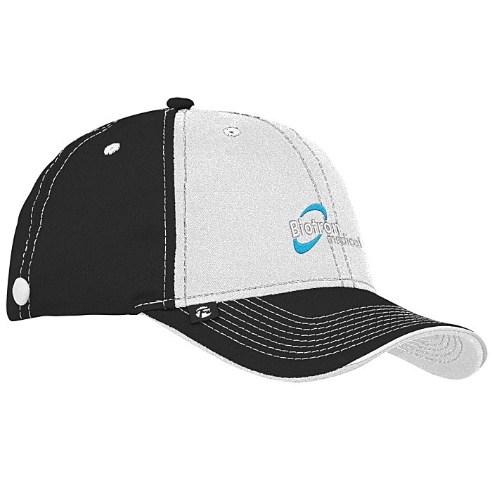 Custom Prestige Two-Tone Cap with Face Mask Buttons