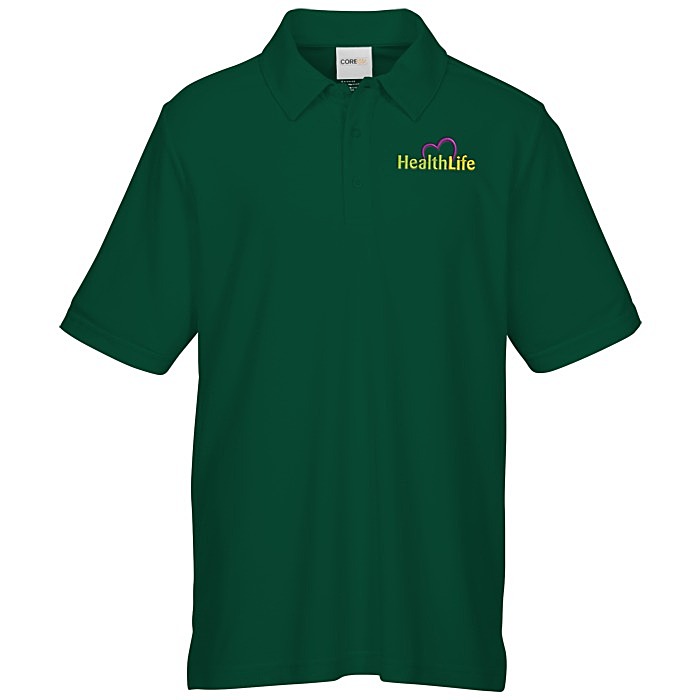 Custom Fusion ChromaSoft Pique Polo - Men's