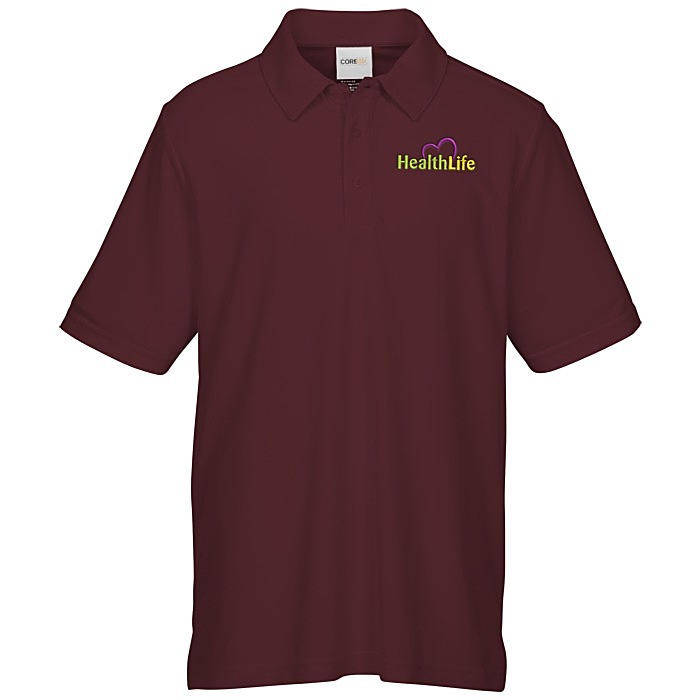 Custom Fusion ChromaSoft Pique Polo - Men's