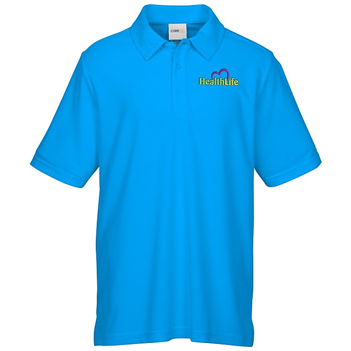 Custom Fusion ChromaSoft Pique Polo - Men's