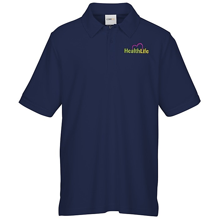 Custom Fusion ChromaSoft Pique Polo - Men's