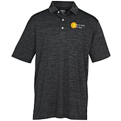 Custom Callaway Broken Stripe Texture Polo - Men's