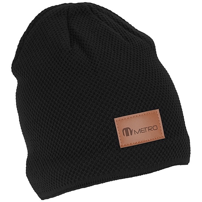 Custom Classic Textured Knit Beanie