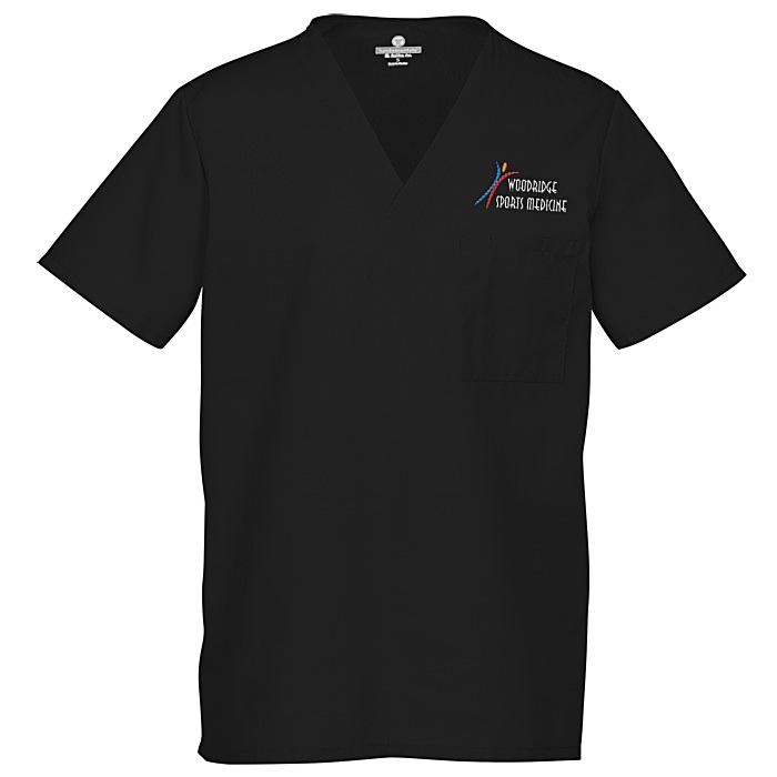 Custom Fundamentals One Pocket Scrub Top - Men's