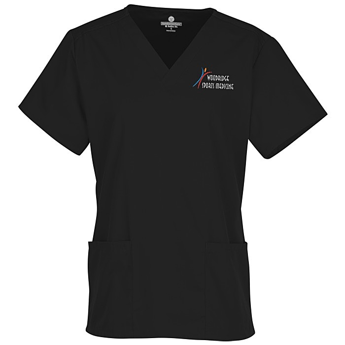 Custom Fundamentals Two Pocket Scrub Top - Ladies'