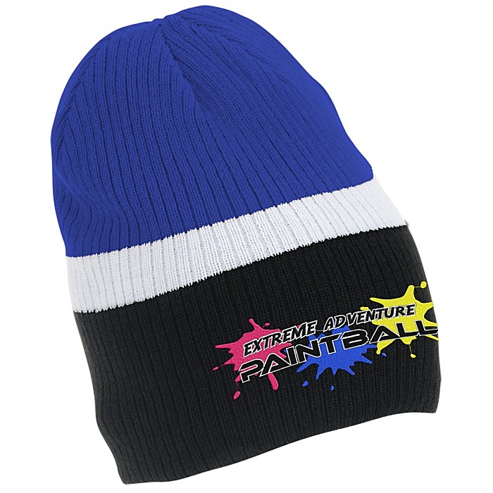 Custom Double Knit Cable Rib Beanie