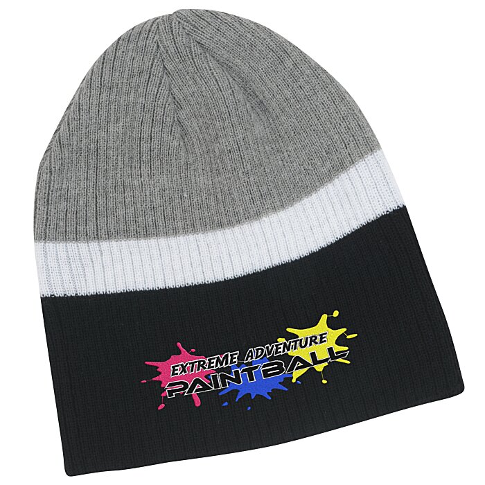Custom Double Knit Cable Rib Beanie