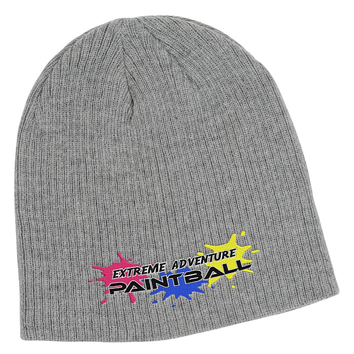 Custom Double Knit Cable Rib Beanie