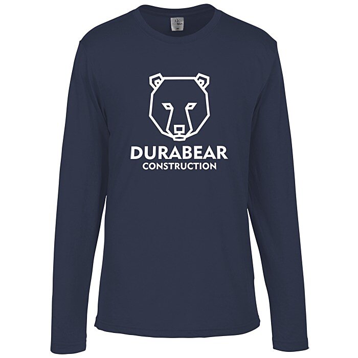 Custom Pro Spun Long Sleeve T-Shirt - Men's