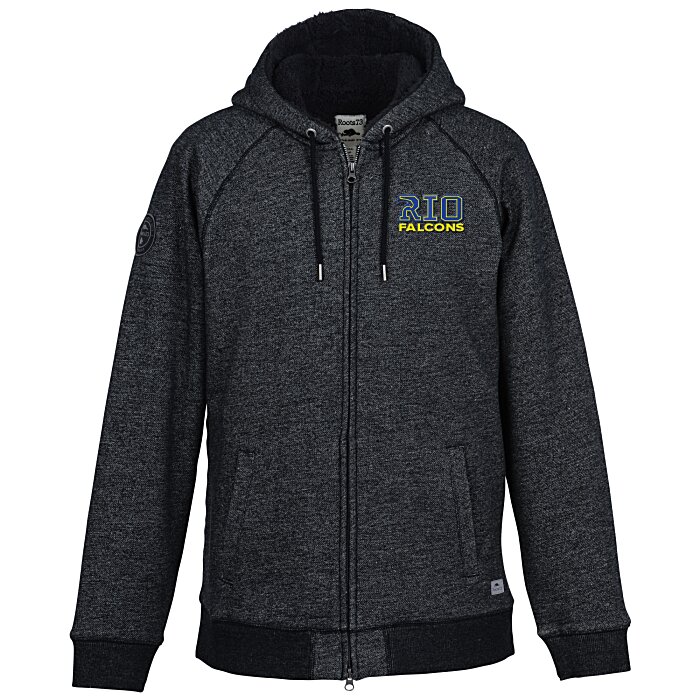 Custom Roots73 Copperbay Sherpa-Lined Full-Zip Hoodie - Men's