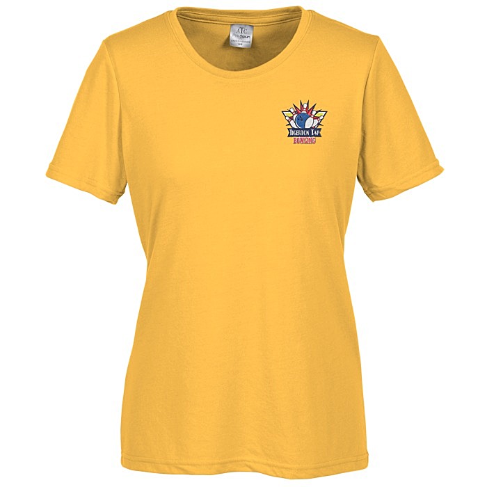 Custom Pro Spun T-Shirt - Ladies' - Embroidered