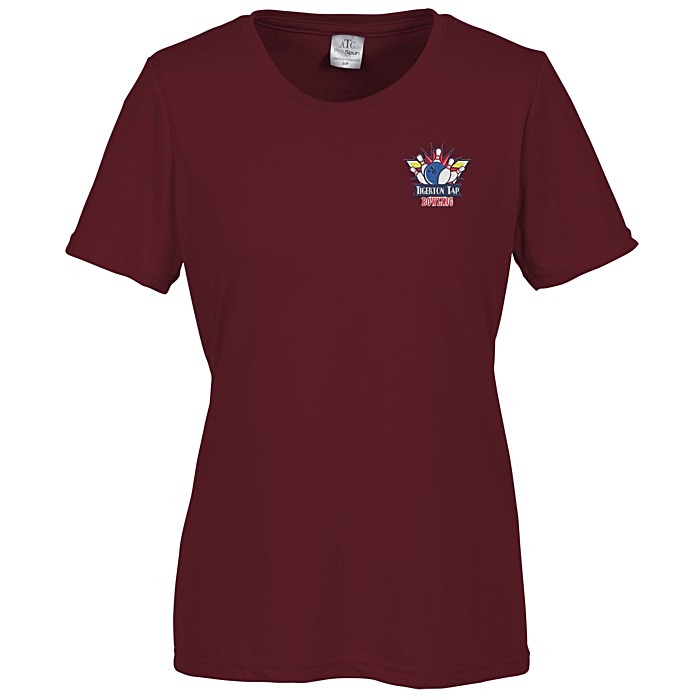 Custom Pro Spun T-Shirt - Ladies' - Embroidered