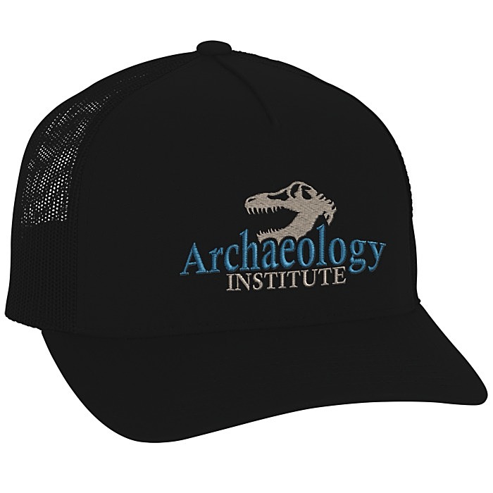 Custom Yupoong Five Panel Retro Trucker Cap