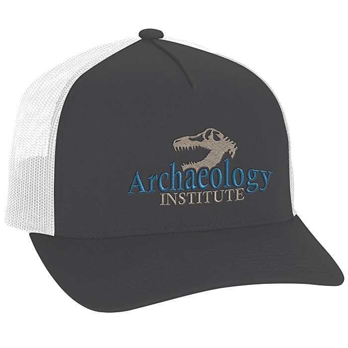 Custom Yupoong Five Panel Retro Trucker Cap