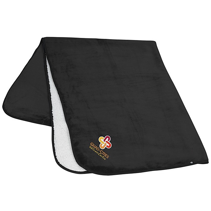 Custom Wearable Fleece Sherpa Blanket