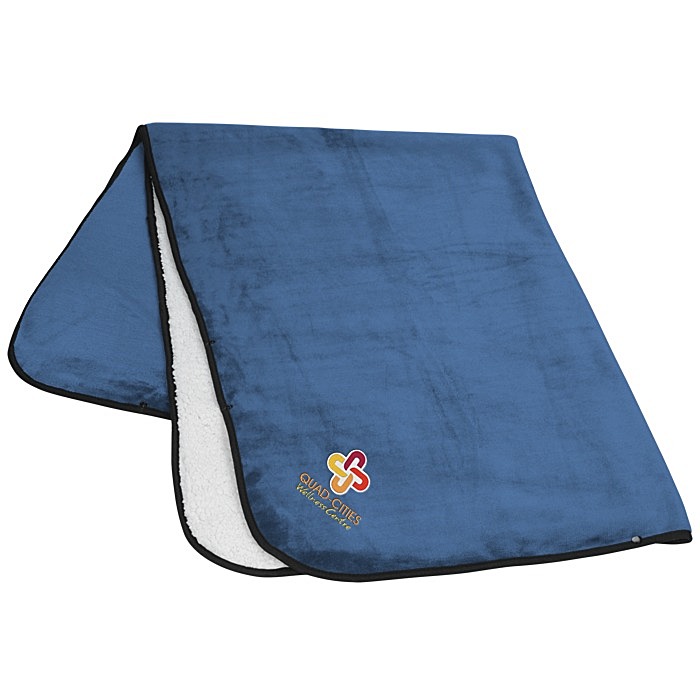 Custom Wearable Fleece Sherpa Blanket