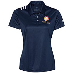 Custom adidas Performance 3-Stripe Polo - Ladies'