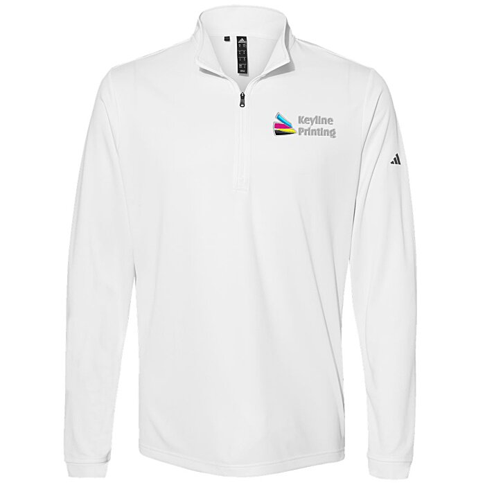 Custom adidas Lightweight 1\u0026#047;4-Zip Pullover - Men\u0026#039;s