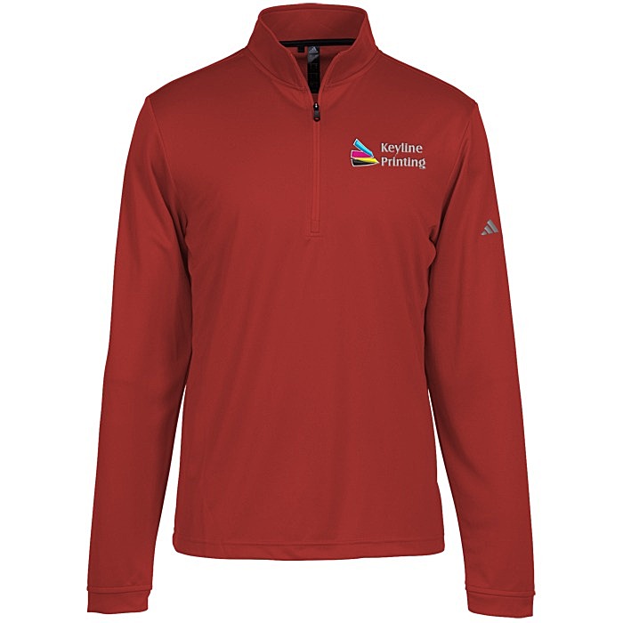Custom adidas Lightweight 1\u0026#047;4-Zip Pullover - Men\u0026#039;s