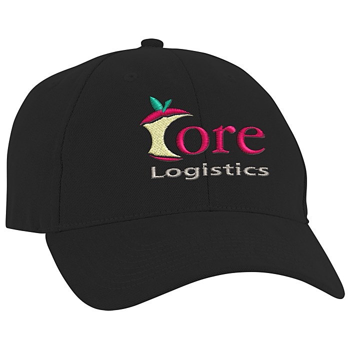 Custom Brushed Poly Hilo Cap
