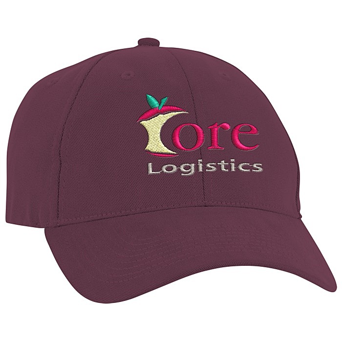 Custom Brushed Poly Hilo Cap