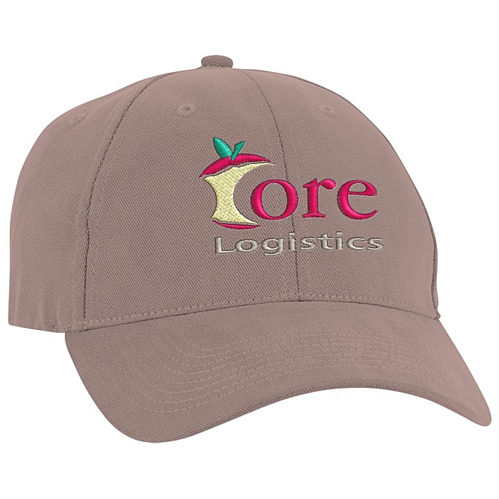 Custom Brushed Poly Hilo Cap