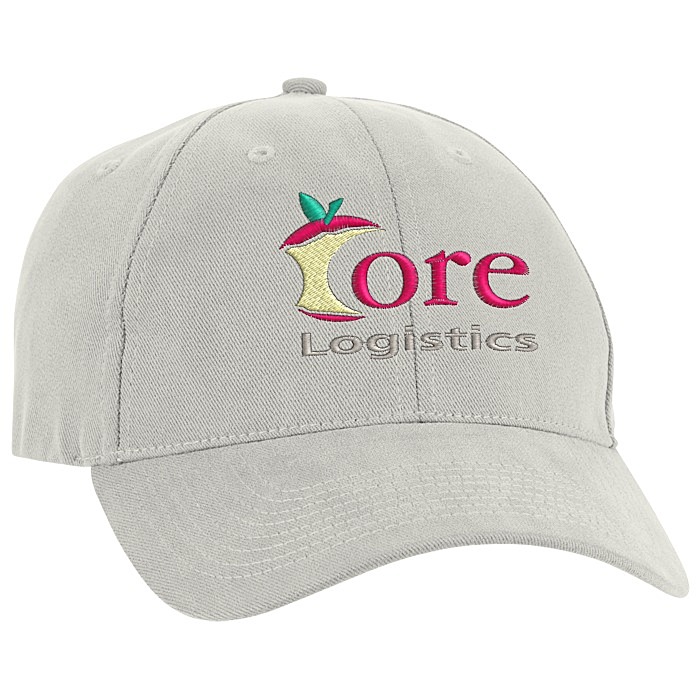 Custom Brushed Poly Hilo Cap