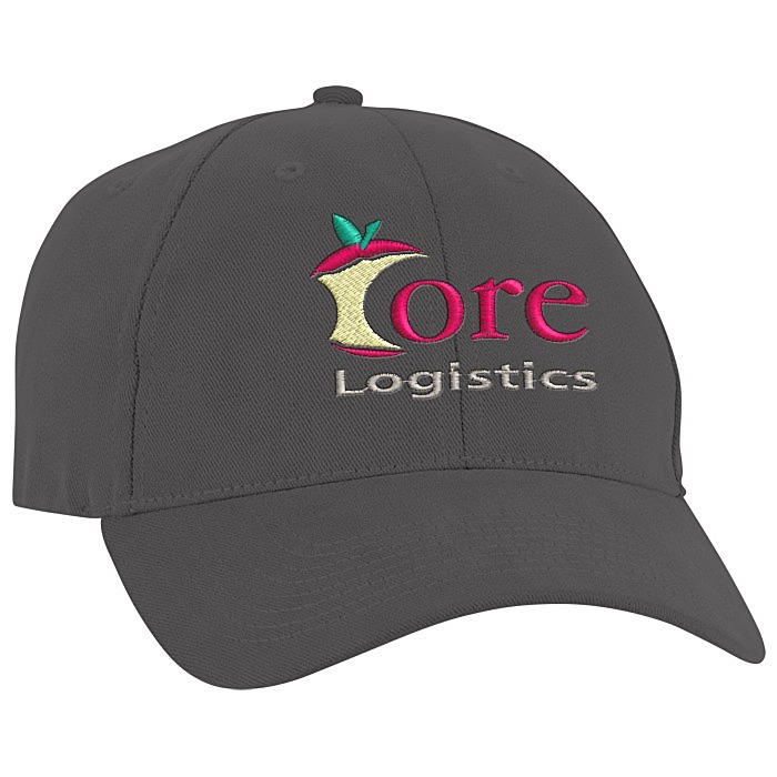 Custom Brushed Poly Hilo Cap