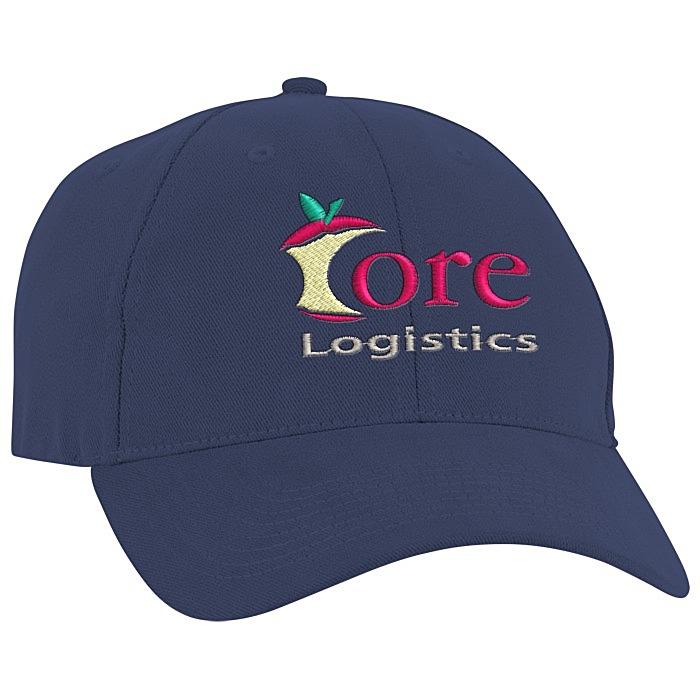 Custom Brushed Poly Hilo Cap