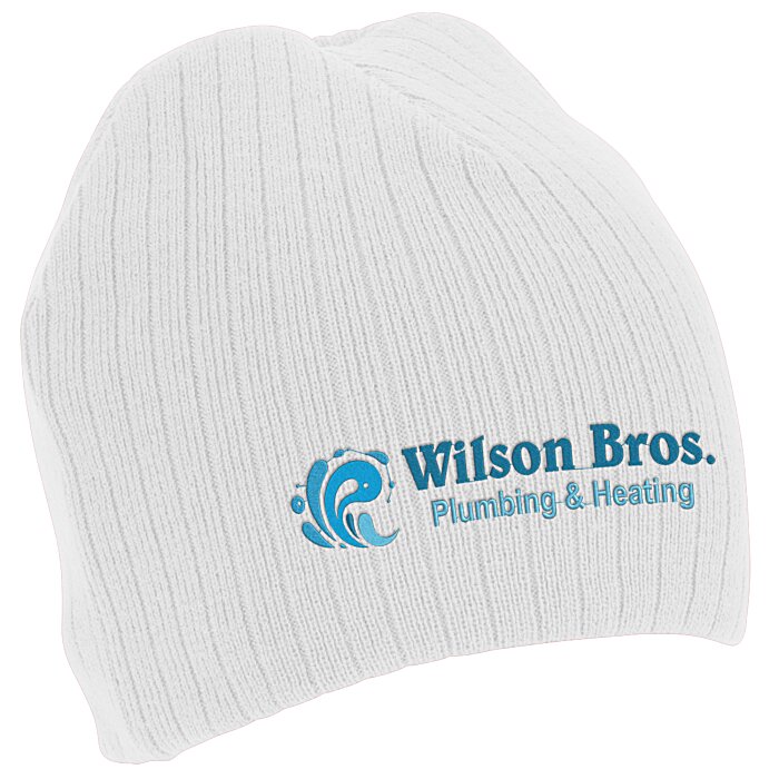 Custom Klaipeda Fine Knit Rib Beanie