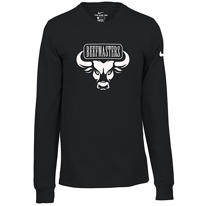 Custom Nike Dri-FIT Performance Blend LS T-Shirt - Men's