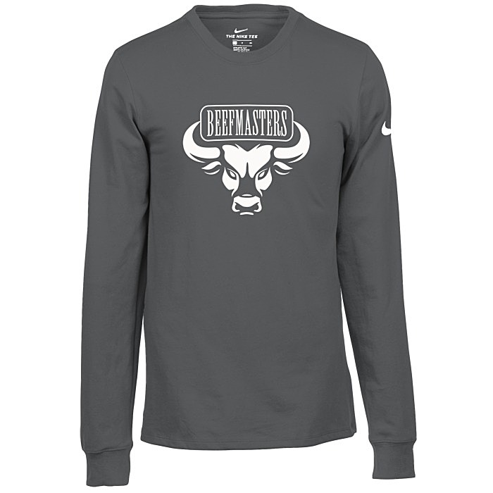 Custom Nike Dri-FIT Performance Blend LS T-Shirt - Men's